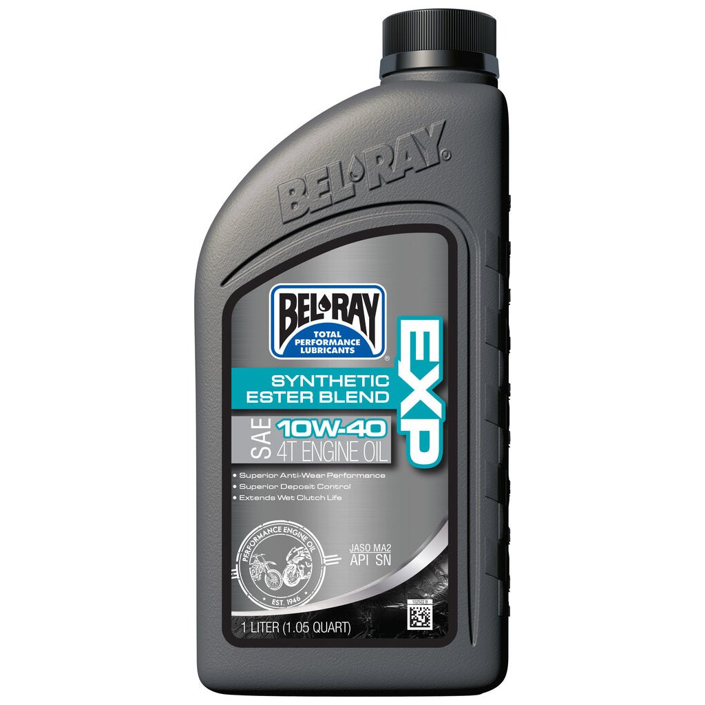 Bel Ray - EXP Synthetic Ester Blend 4T Engine Oil - MojoMotoSport.com