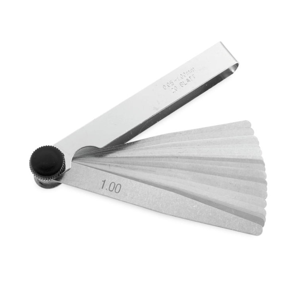 BikeMaster 20 - Blade Metric Feeler Gauge Set - MojoMotoSport.com