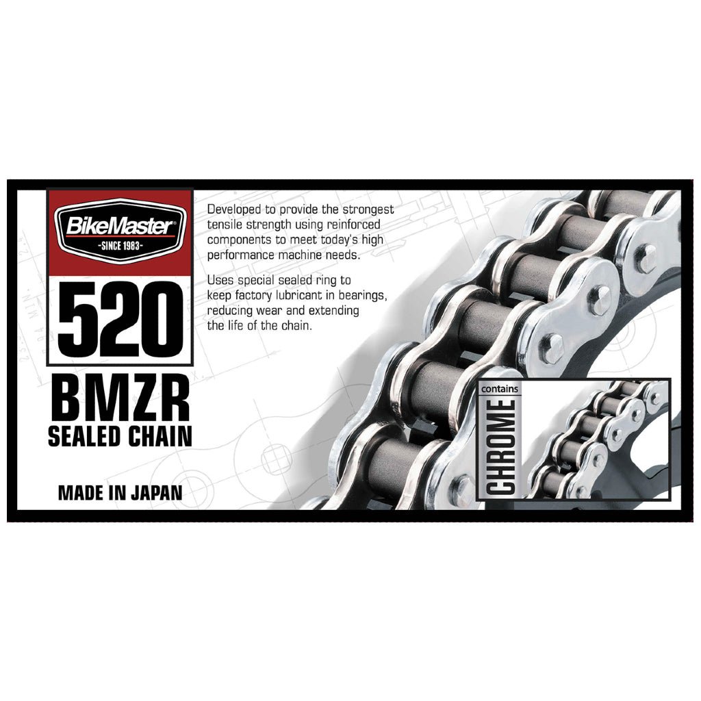 BikeMaster - 520 BMZR Series Chain - MojoMotoSport.com