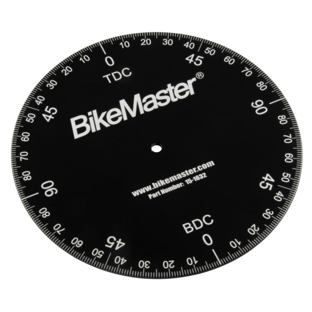 BikeMaster Aluminum Timing Degree Wheel - MojoMotoSport.com