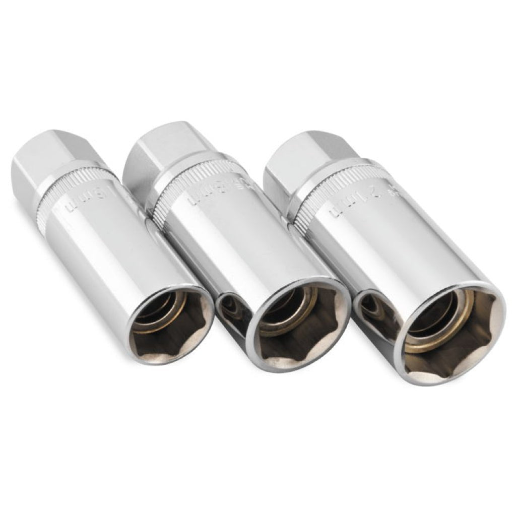 BikeMaster Magnetic Spark Plug Socket Set - MojoMotoSport.com