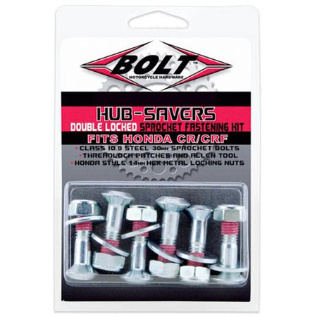 Bolt Honda CR/CRF Sprocket Fastener Double Locked Sprocket Bolt Kit - MojoMotoSport.com