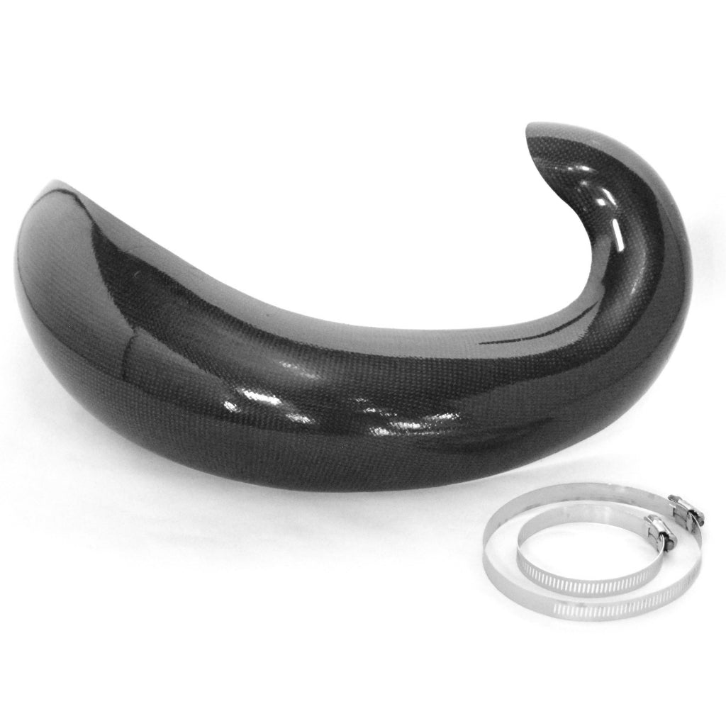 E - Line - KTM/Husqvarna 85 ('18 - '22) Carbon Fiber Pipe Guard | MPG85020 - MojoMotoSport.com