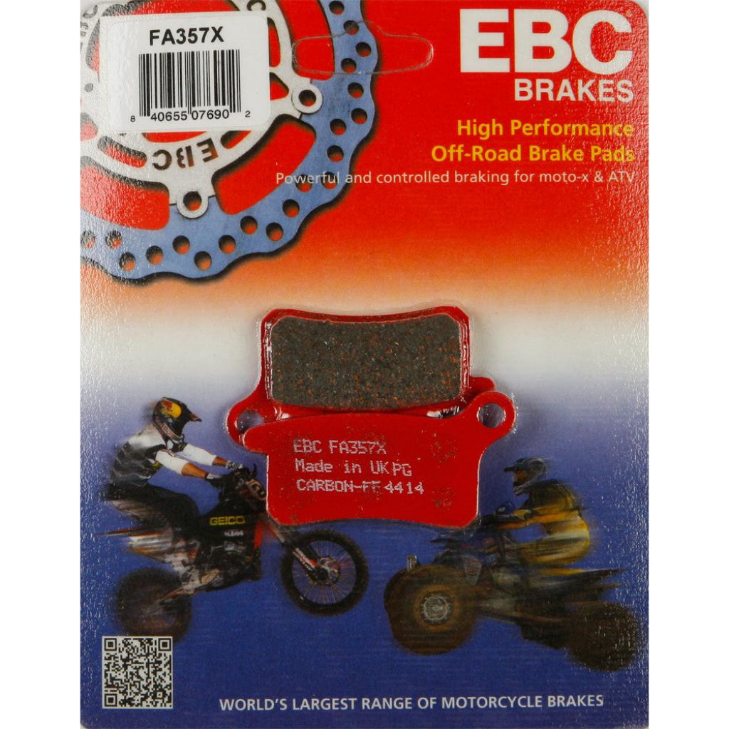 EBC Carbon Brake Pads | FA357X - MojoMotoSport.com
