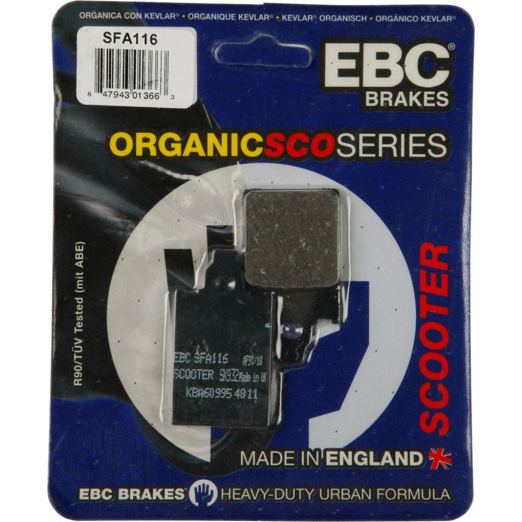 EBC Organic Brake Pads | SFA116 - MojoMotoSport.com