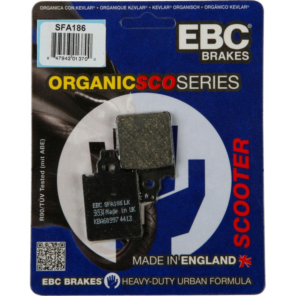EBC Organic Brake Pads | SFA186 - MojoMotoSport.com