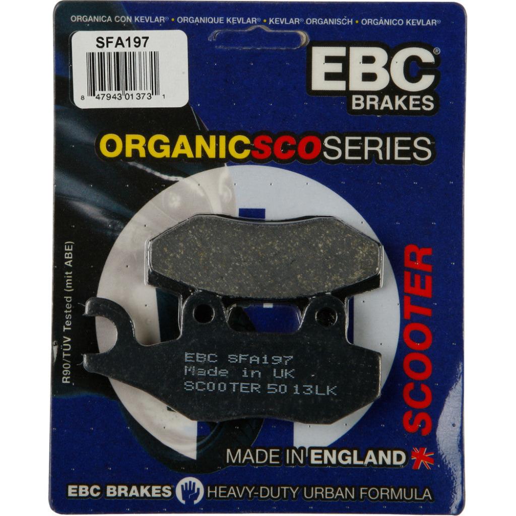 EBC Organic Brake Pads | SFA197 - MojoMotoSport.com