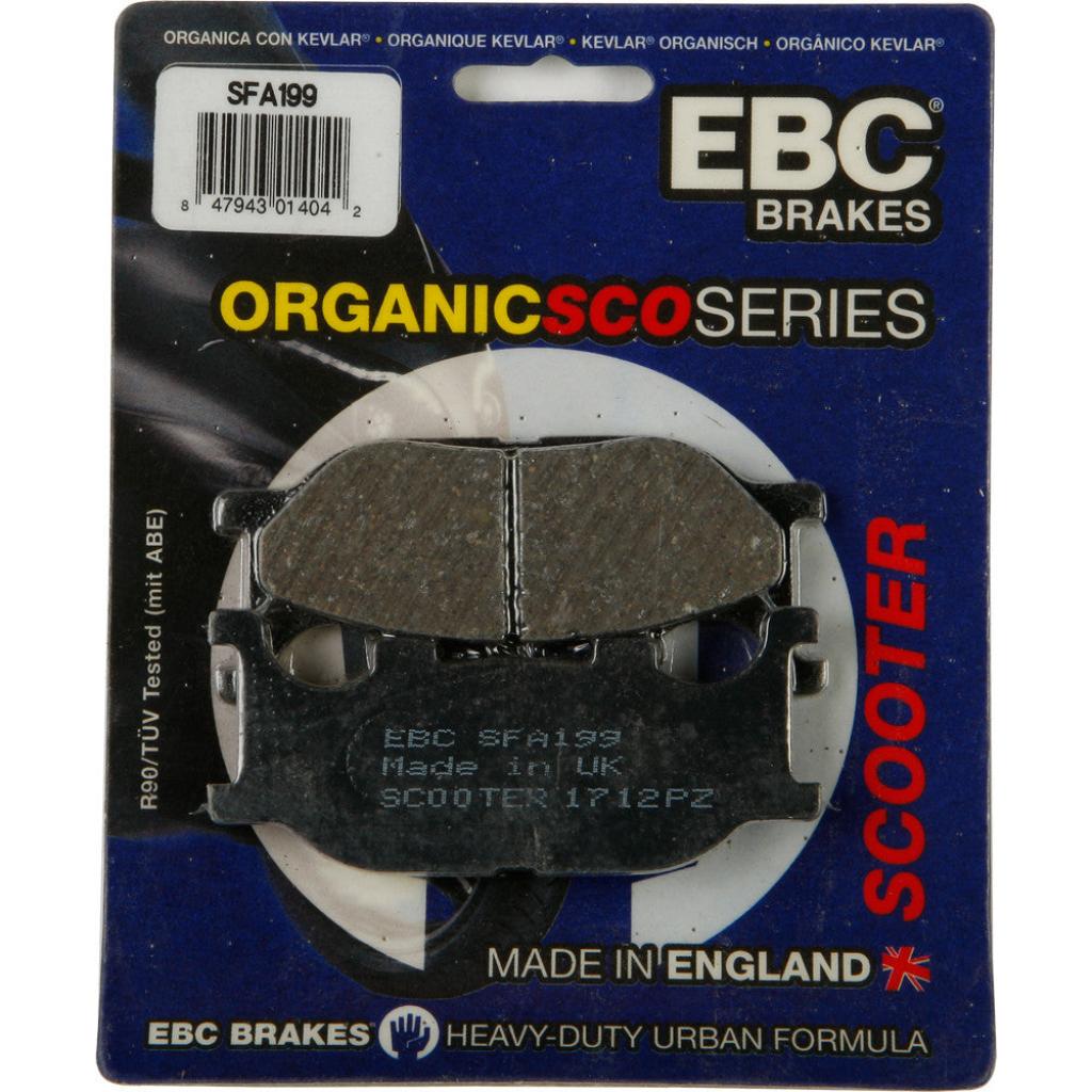 EBC Organic Brake Pads | SFA199 - MojoMotoSport.com