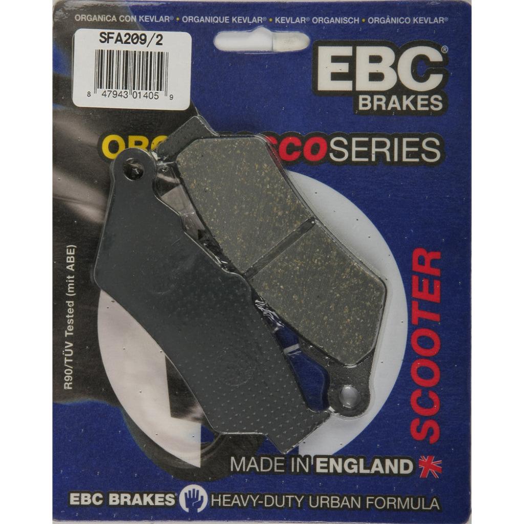 EBC Organic Brake Pads | SFA209/2 - MojoMotoSport.com