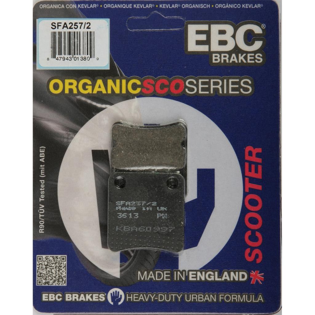 EBC Organic Brake Pads | SFA257/2 - MojoMotoSport.com