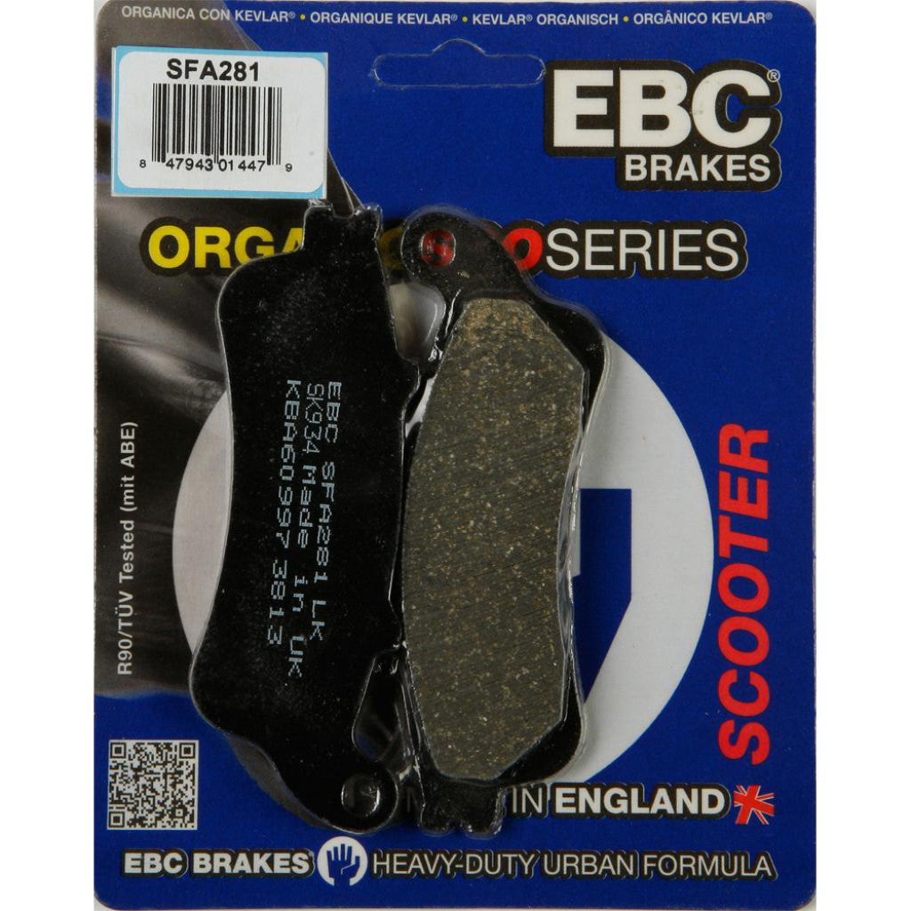 EBC Organic Brake Pads | SFA281 - MojoMotoSport.com