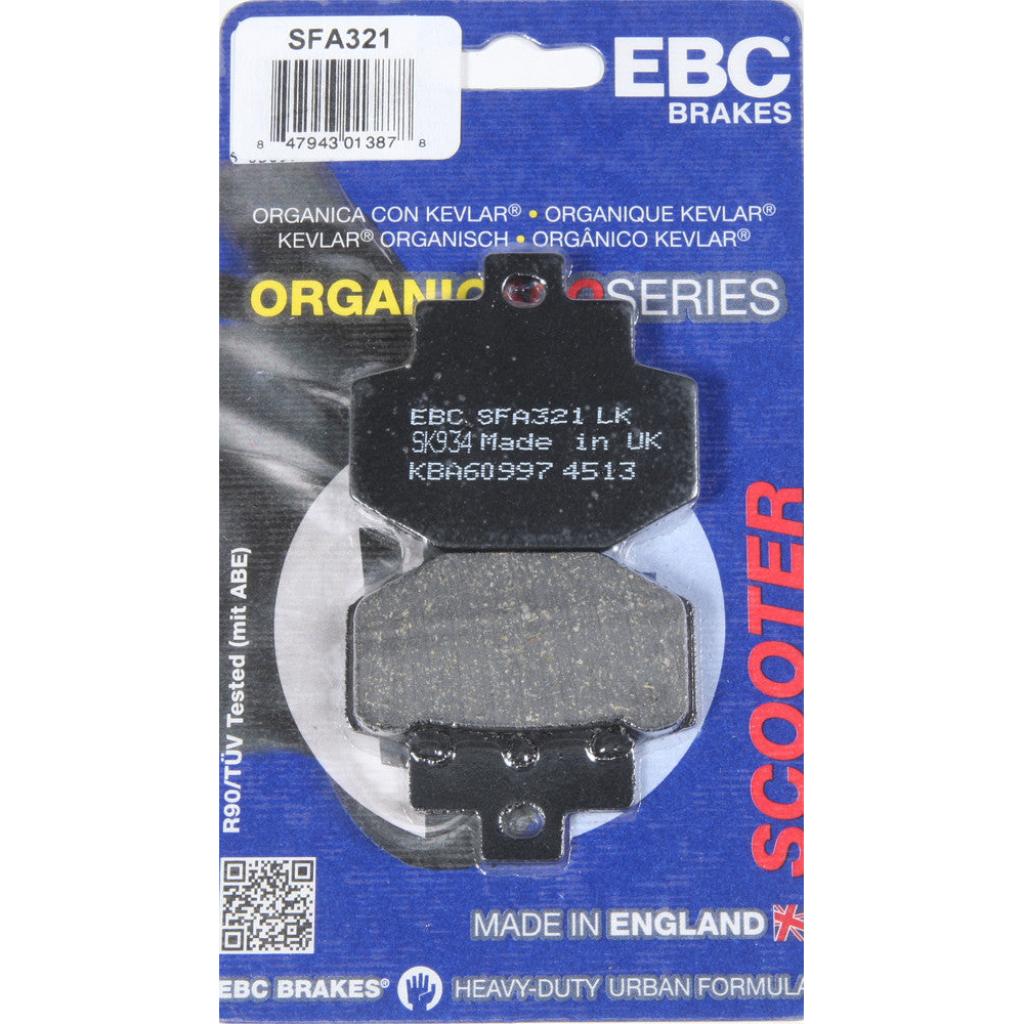 EBC Organic Brake Pads | SFA321 - MojoMotoSport.com