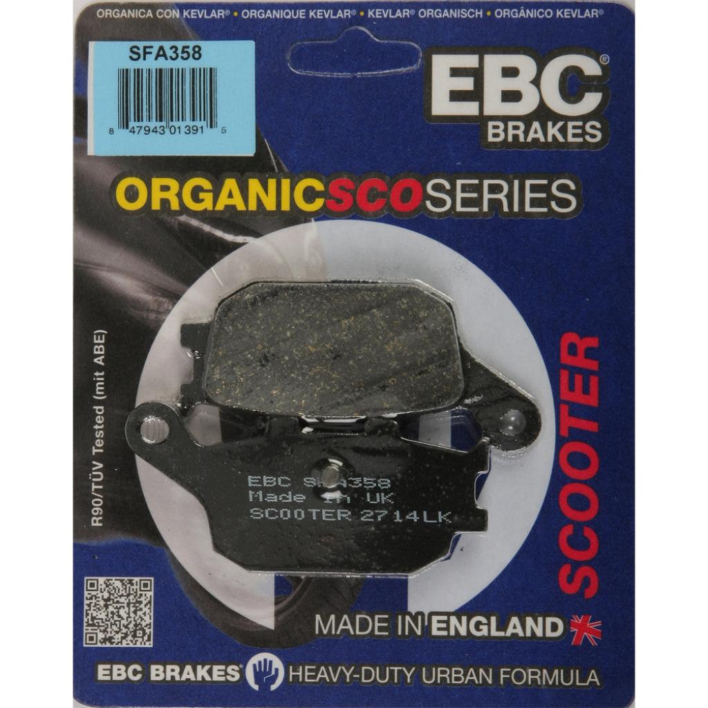 EBC Organic Brake Pads | SFA358 - MojoMotoSport.com