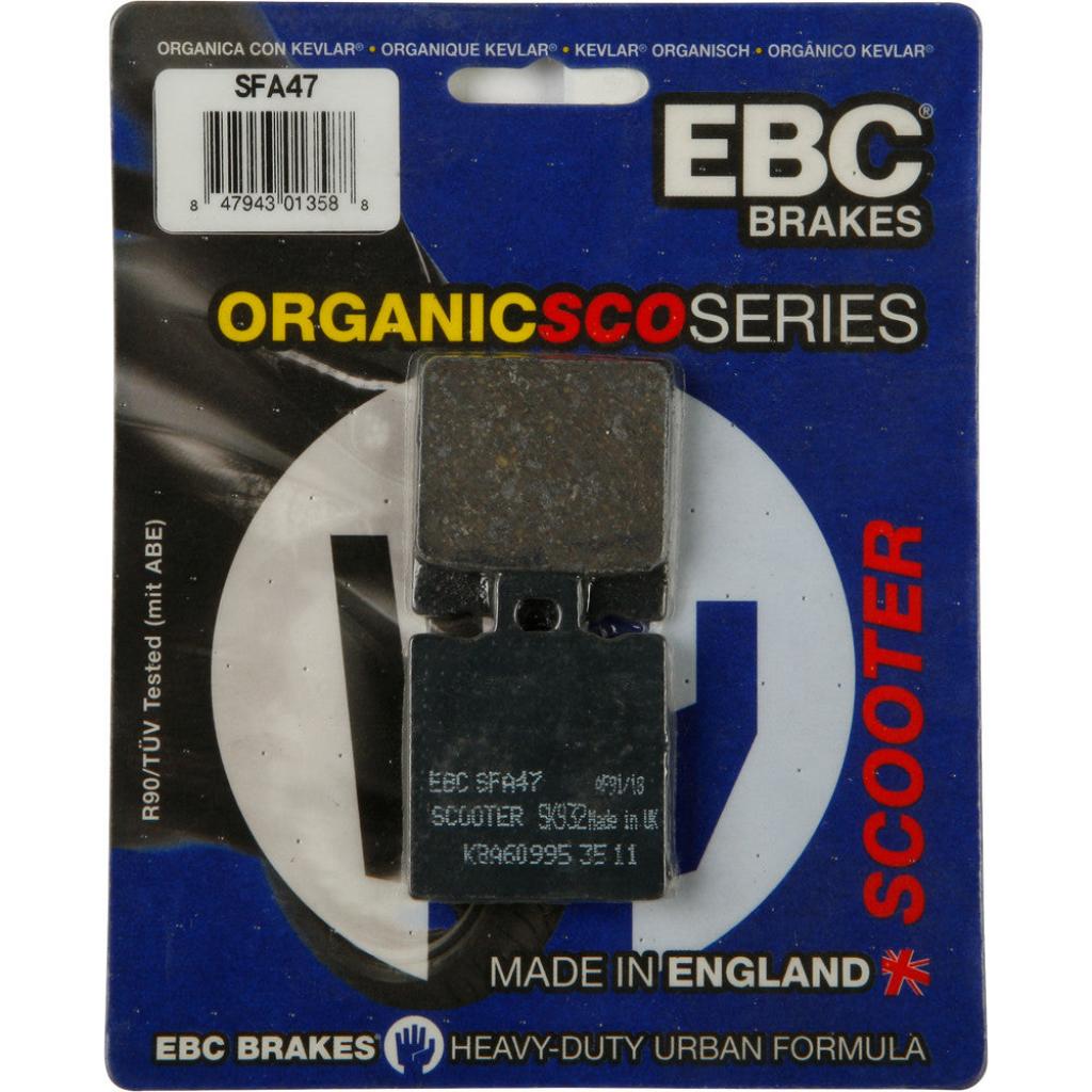 EBC Organic Brake Pads | SFA47 - MojoMotoSport.com