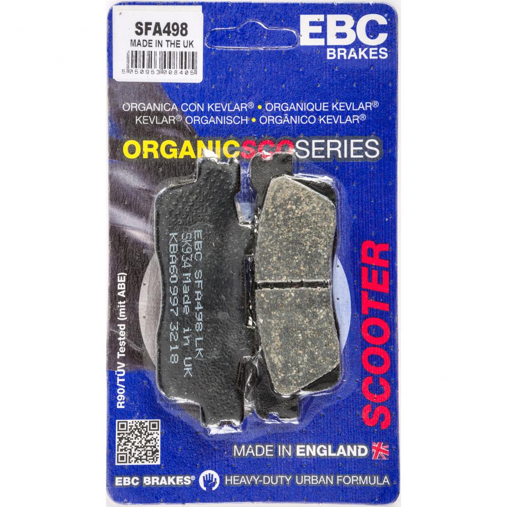 EBC Organic Brake Pads | SFA498 - MojoMotoSport.com