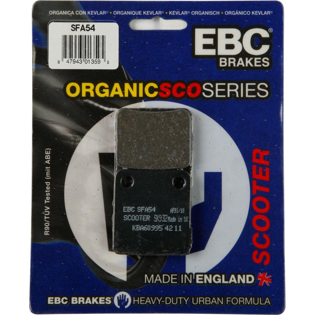 EBC Organic Brake Pads | SFA54 - MojoMotoSport.com