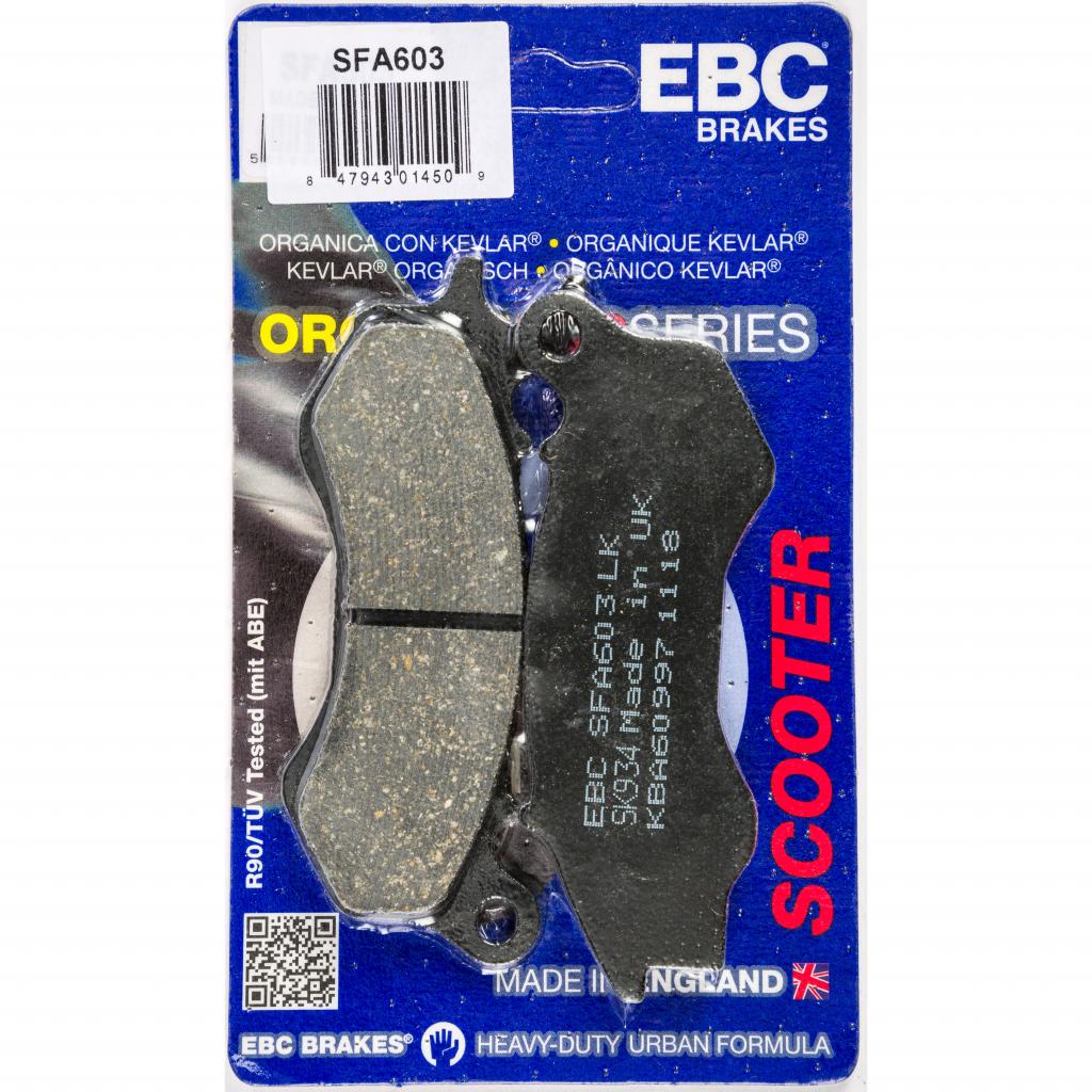 EBC Organic Brake Pads | SFA603 - MojoMotoSport.com