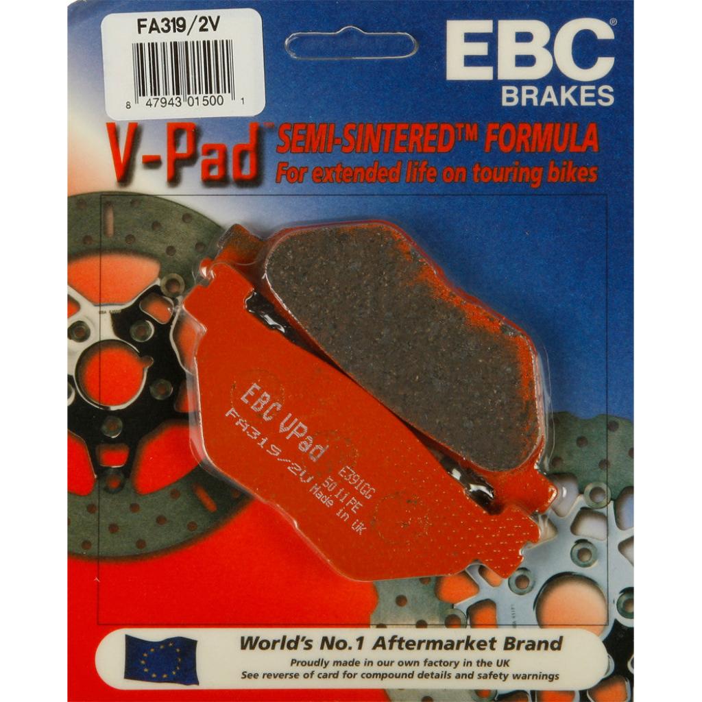 EBC Semi - Sintered Brake Pads | FA319/2V - MojoMotoSport.com