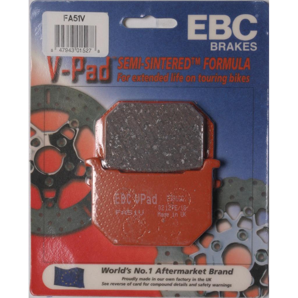 EBC Semi - Sintered Brake Pads | FA51V - MojoMotoSport.com