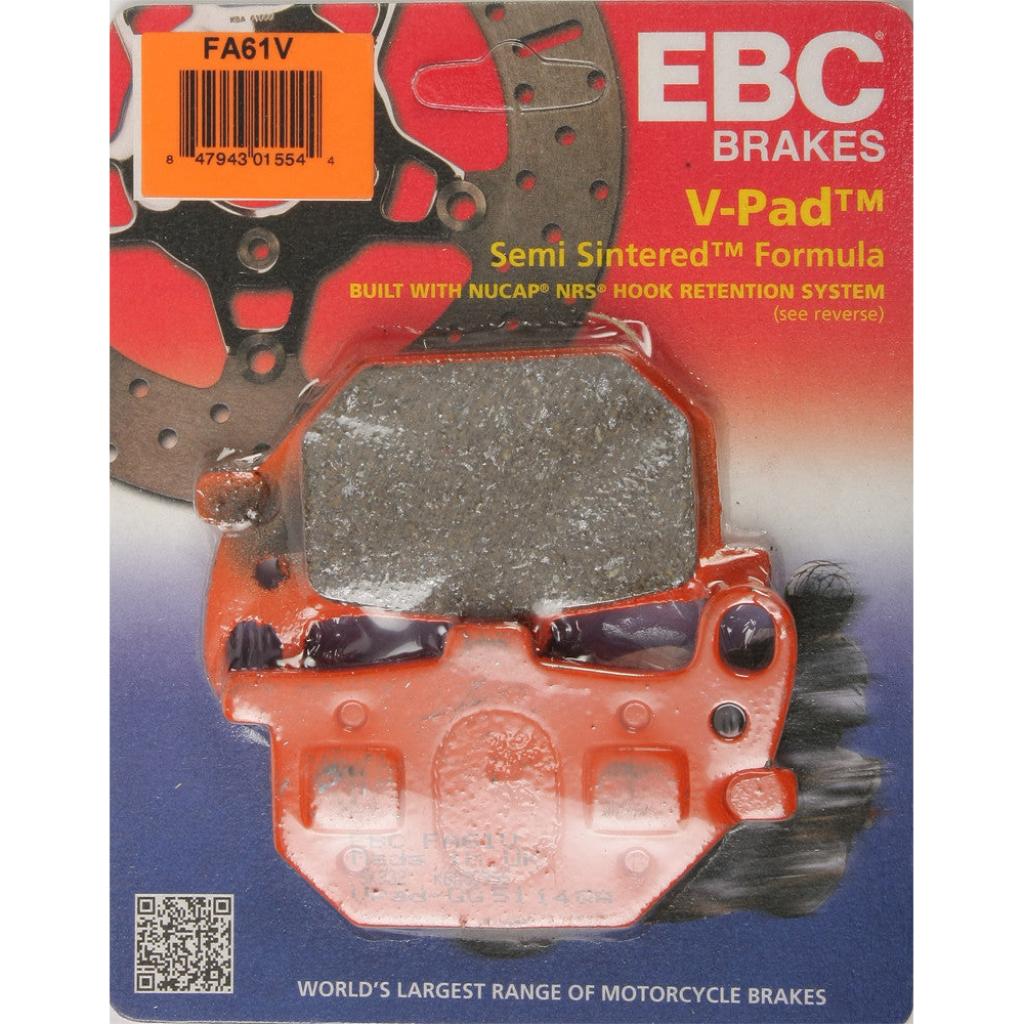 EBC Semi - Sintered Brake Pads | FA61V - MojoMotoSport.com