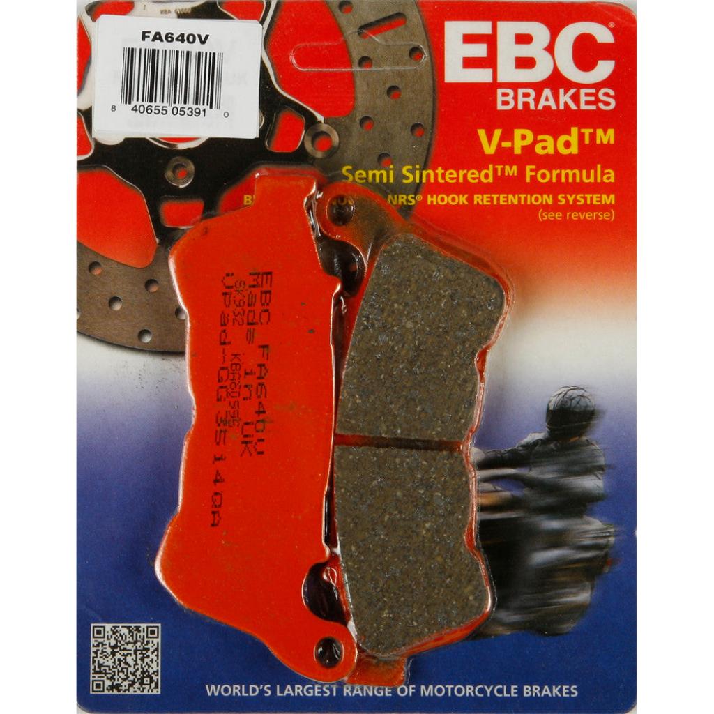 EBC Semi - Sintered Brake Pads | FA640V - MojoMotoSport.com