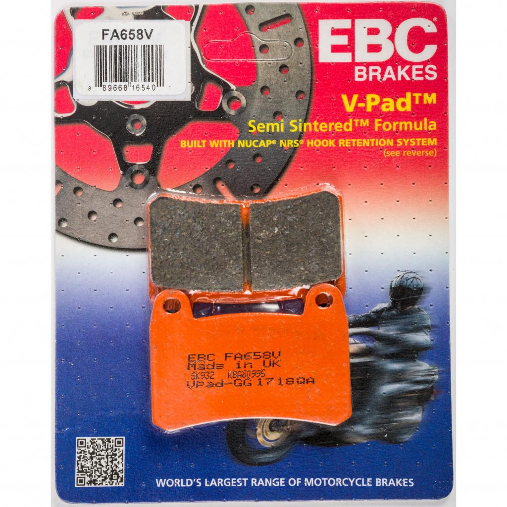 EBC Semi - Sintered Brake Pads | FA658V - MojoMotoSport.com
