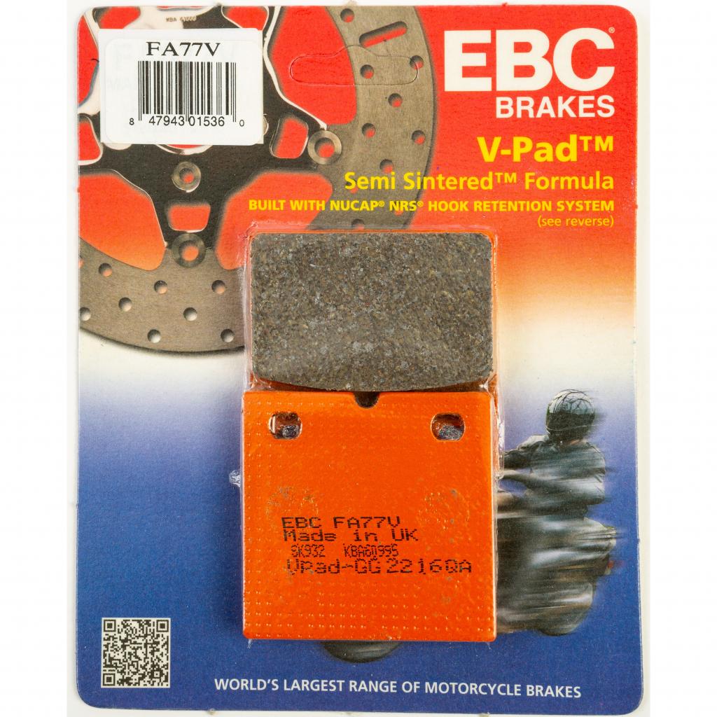 EBC Semi - Sintered Brake Pads | FA77V - MojoMotoSport.com