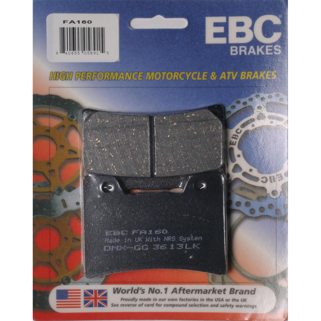EBC Standard Brake Pads | FA160 - MojoMotoSport.com
