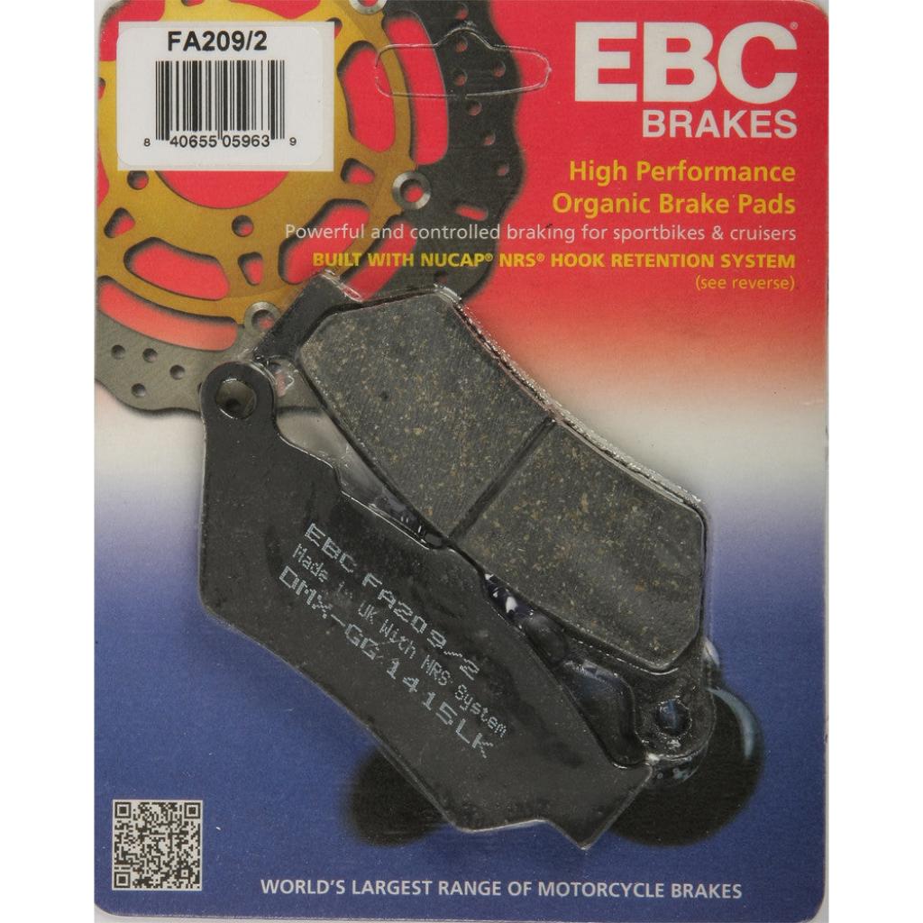 EBC Standard Brake Pads | FA209/2 - MojoMotoSport.com