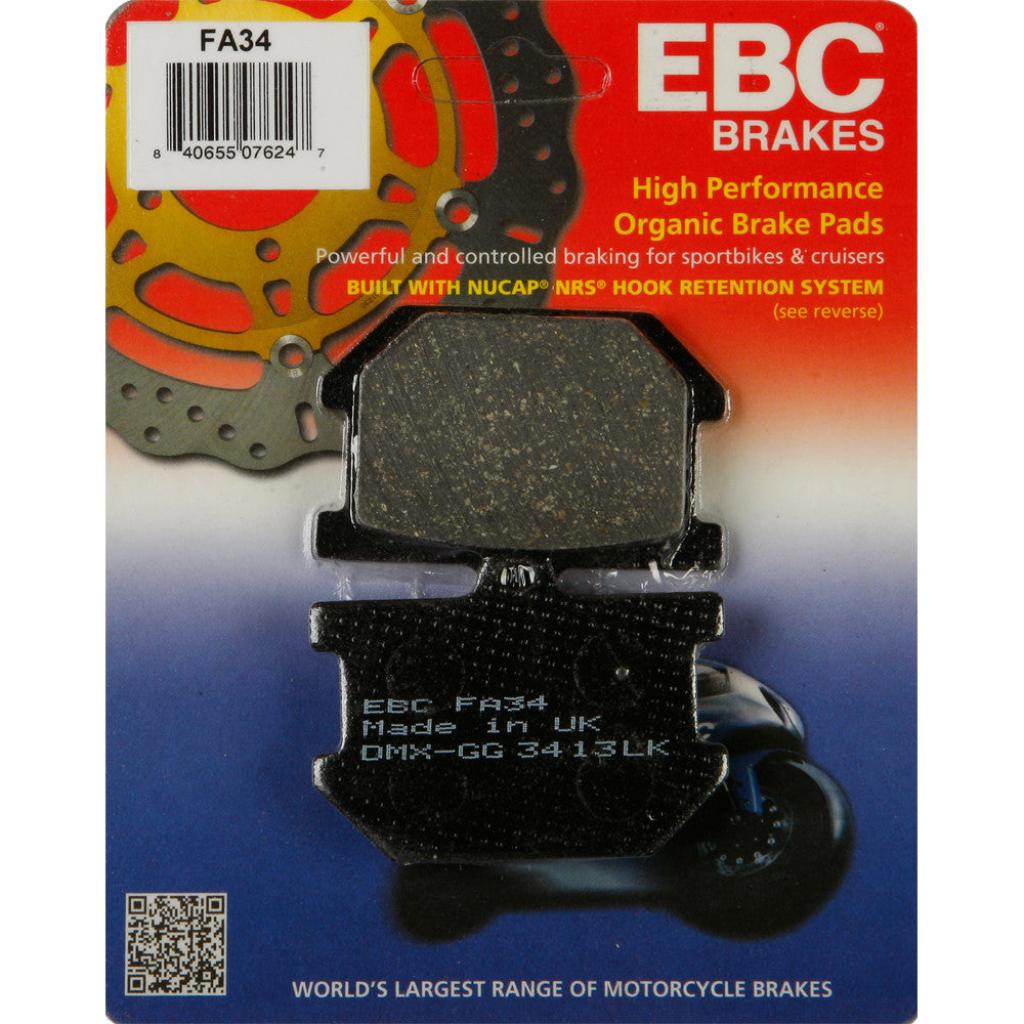 EBC Standard Brake Pads | FA34 - MojoMotoSport.com