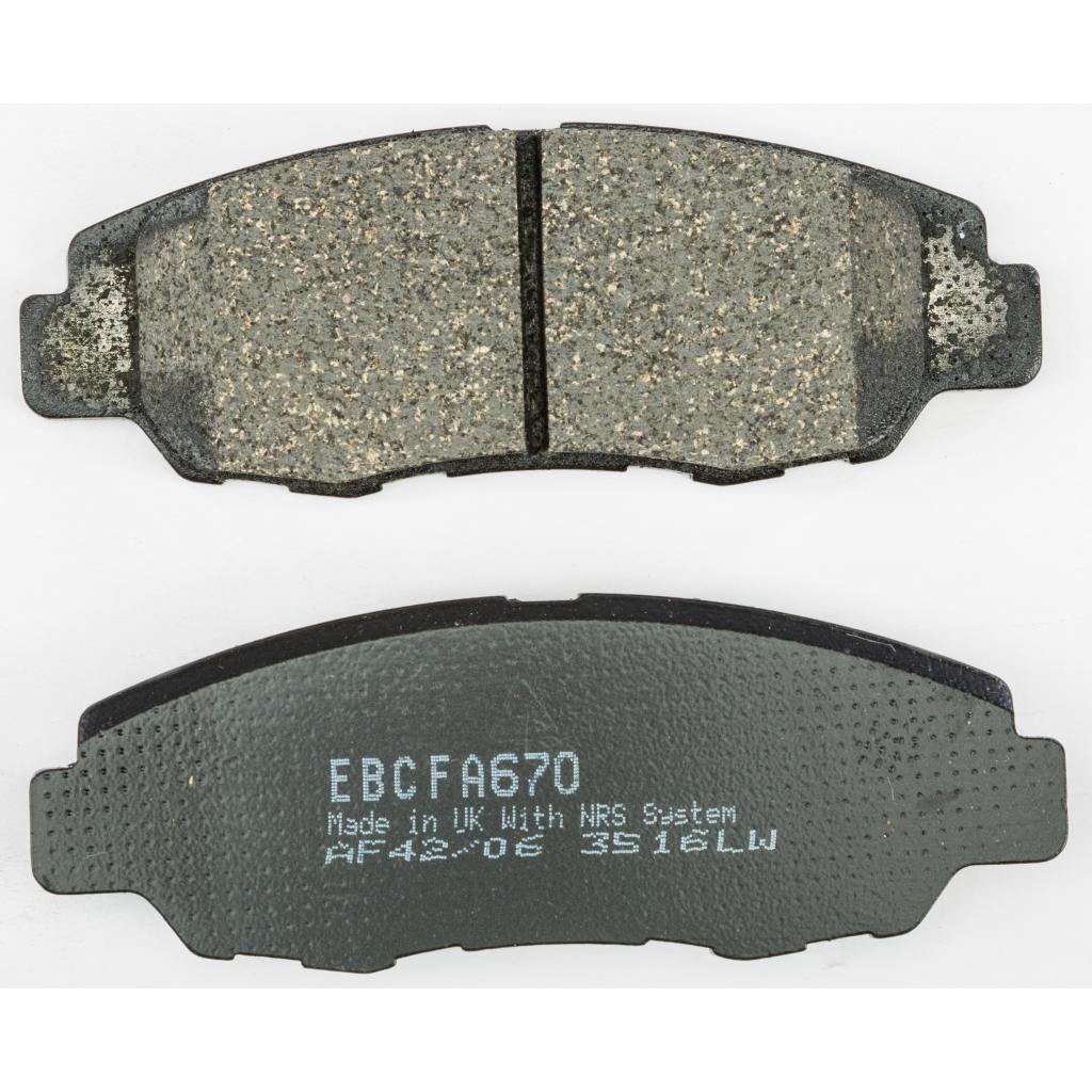 EBC Standard Brake Pads | FA670 - MojoMotoSport.com