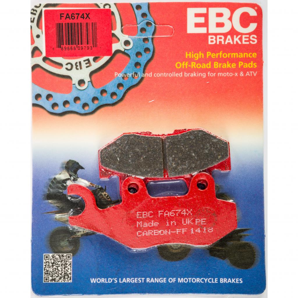 EBC Standard Brake Pads | FA674X - MojoMotoSport.com