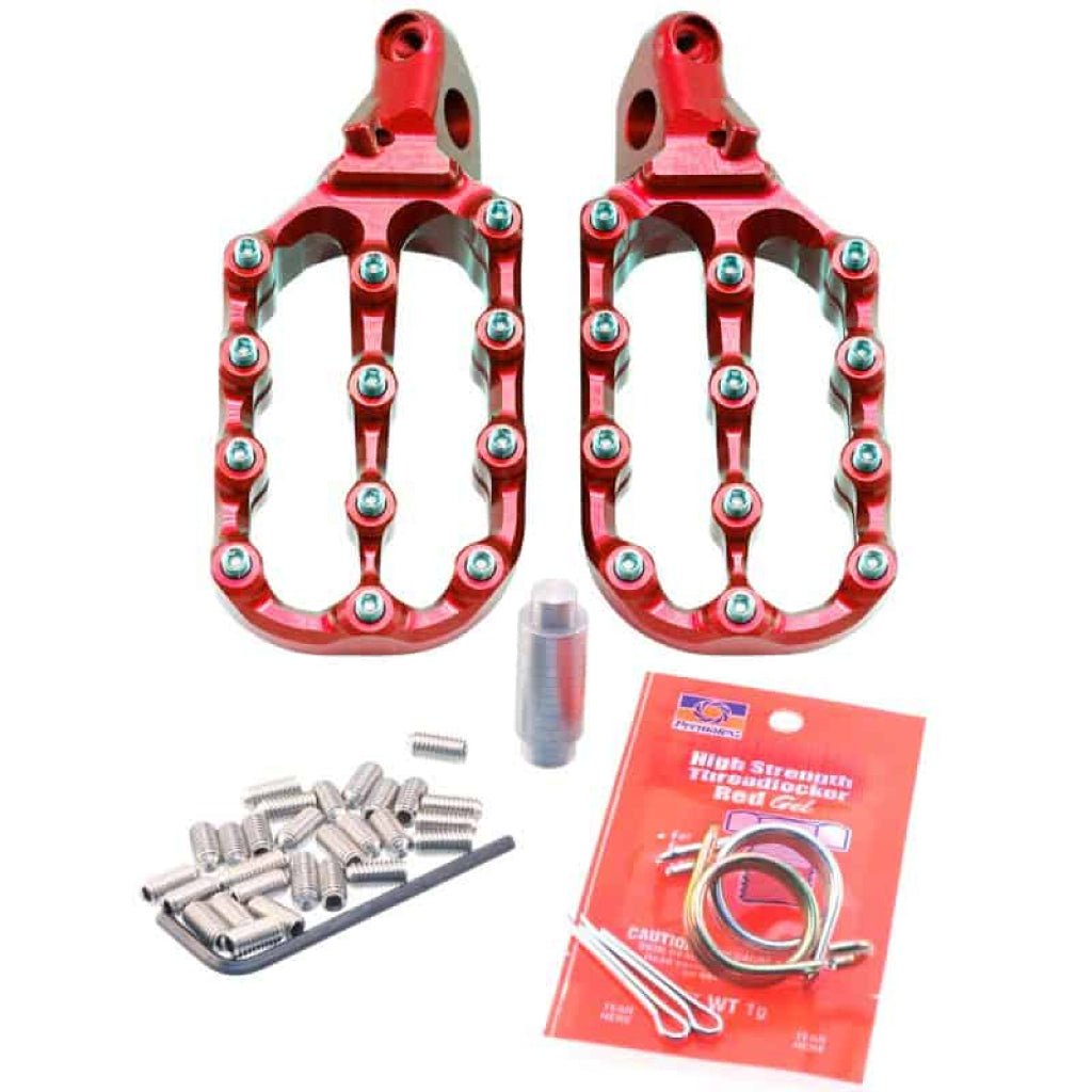 Fastway - Honda Evolution AIR Footpegs: CR 125 - 500 ('95 - '01) | 22 - 4 - 001 - MojoMotoSport.com