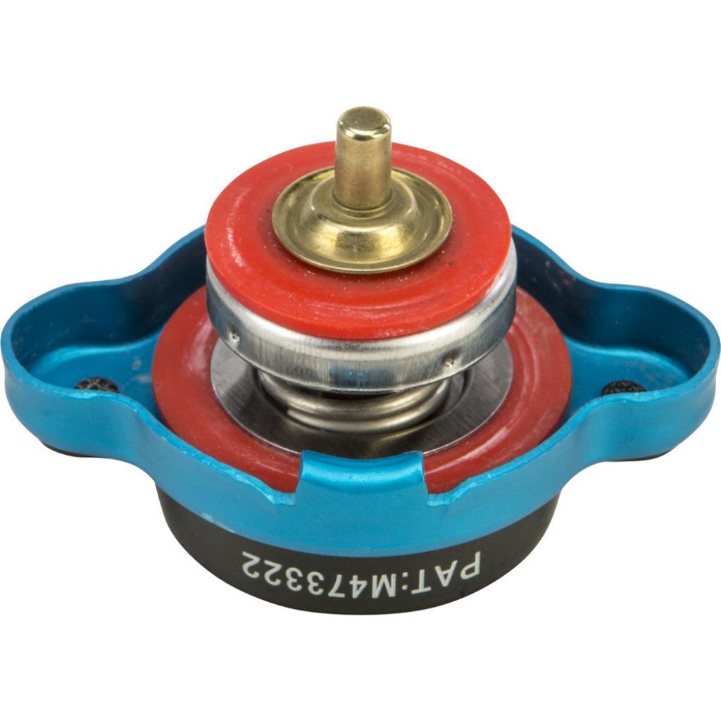 FIRE POWER RADIATOR CAP W/ TEMPERATURE GAUGE - MojoMotoSport.com