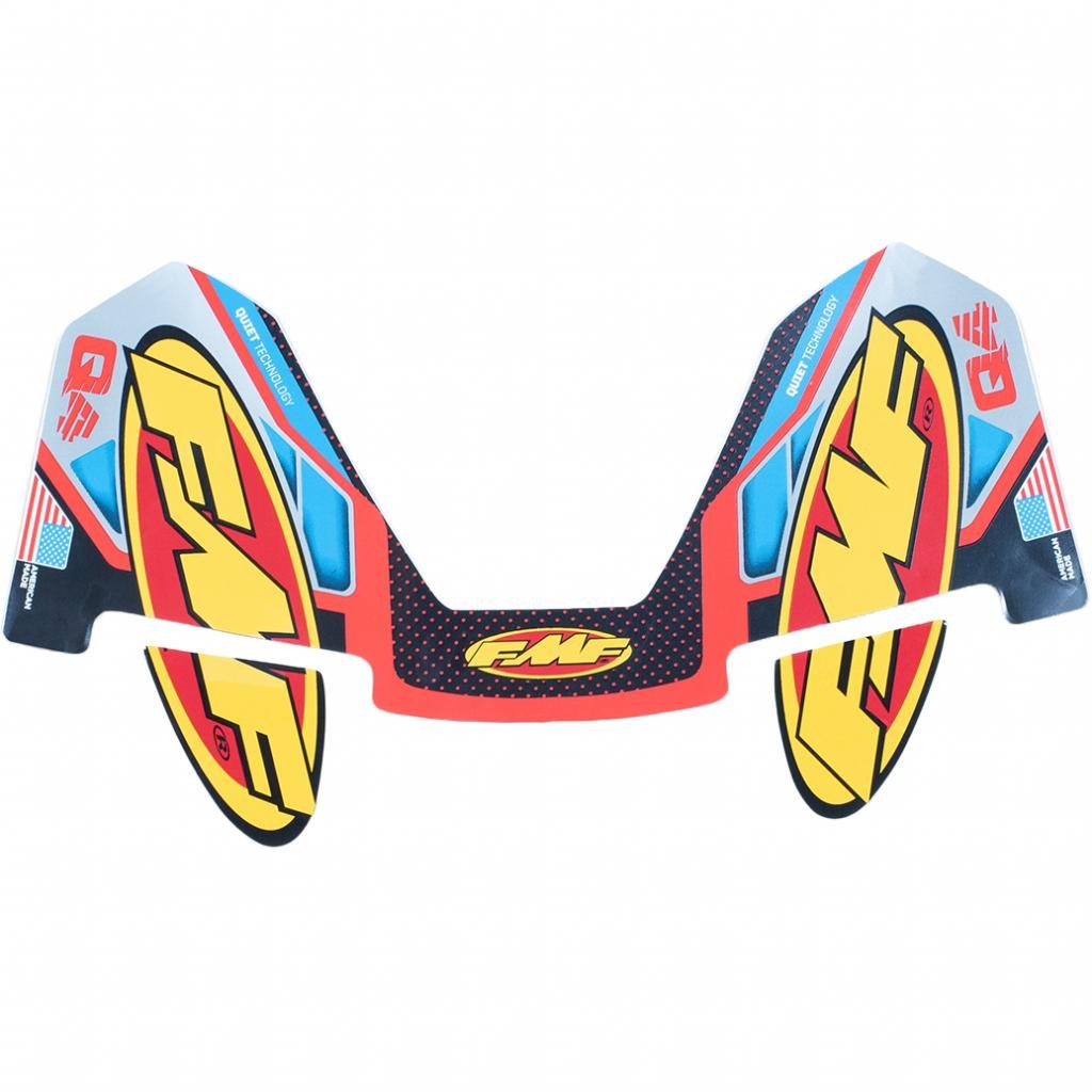 FMF 4 Stroke Muffler Decals | 014843 - MojoMotoSport.com