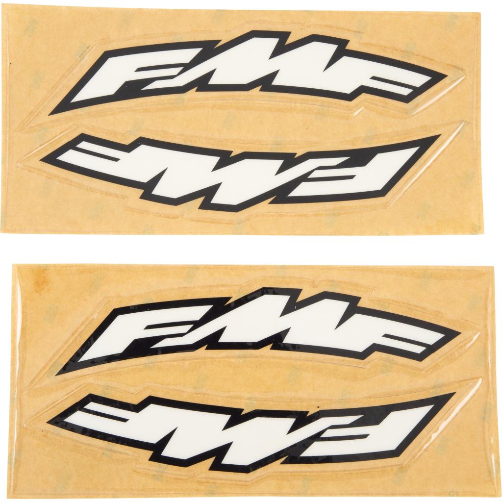 FMF Large Side Arch Fender Stickers 2pk | 015231 - MojoMotoSport.com