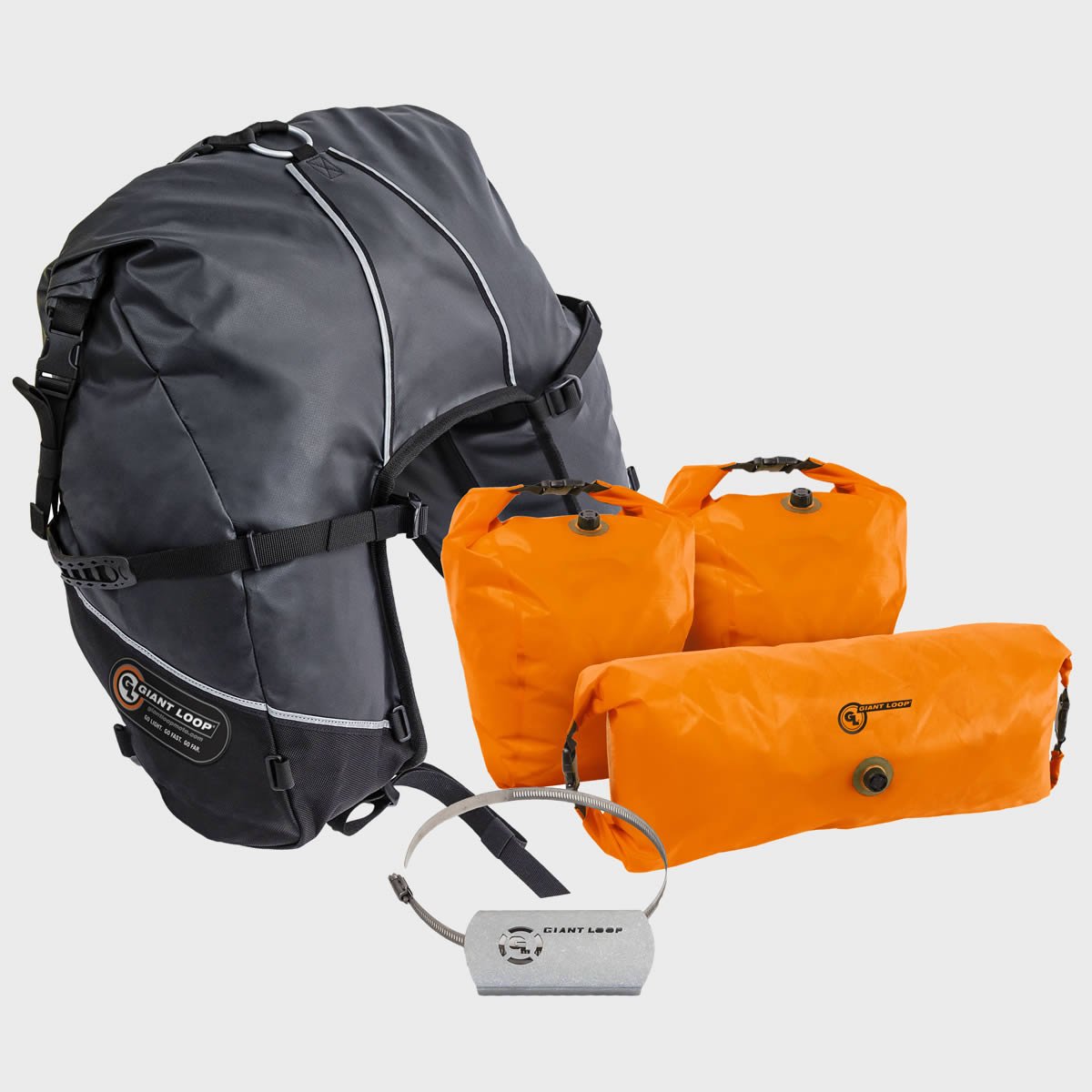 Giant Loop Great Basin Saddlebag | GBSB17 - RT - MojoMotoSport.com