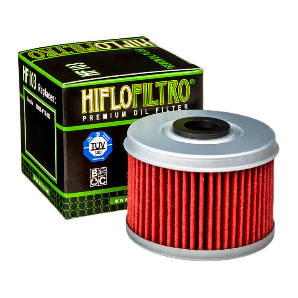 Hiflo Filtro Oil Filter Honda | HF103 - MojoMotoSport.com