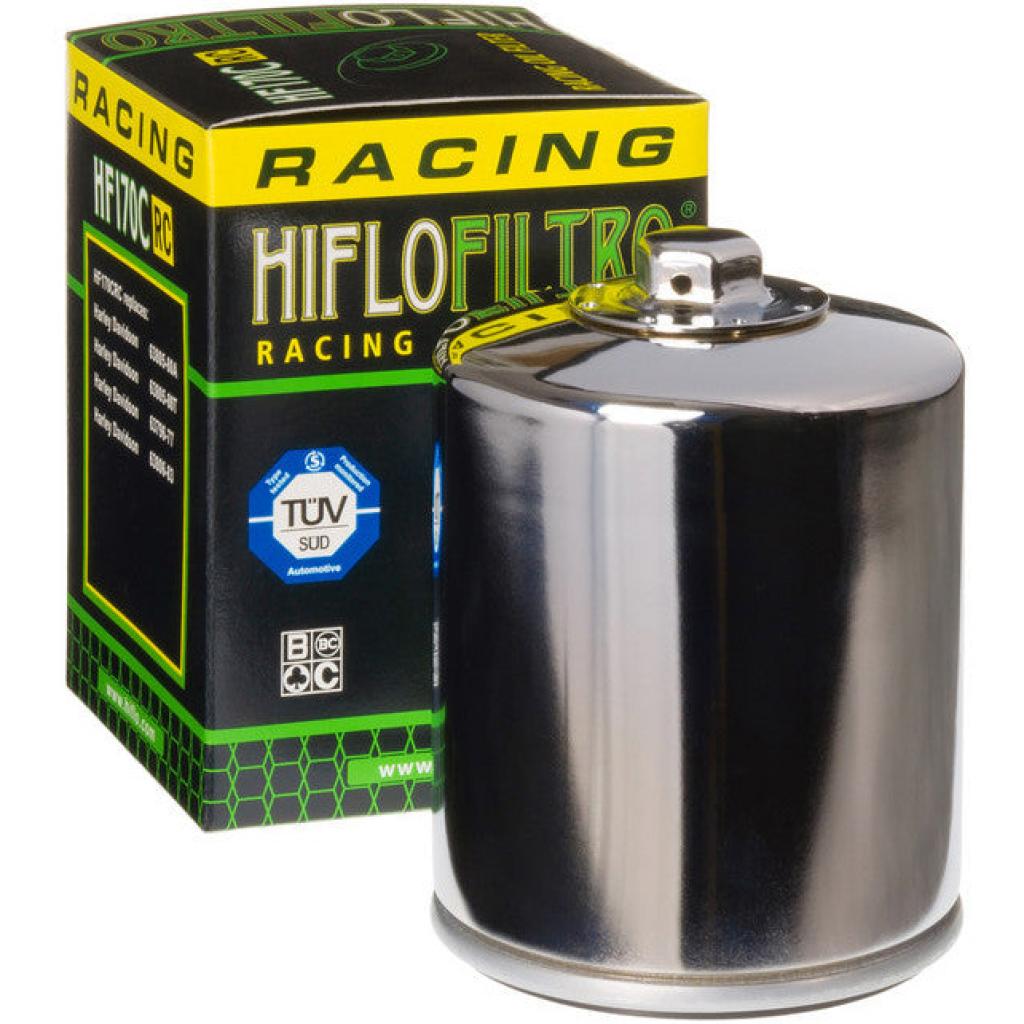 Hiflo Oil Filter Chrome | HF170CRC - MojoMotoSport.com