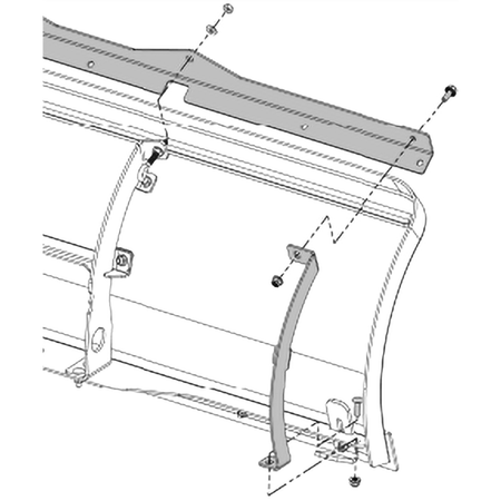 KFI Flex Blade Stiffener Kit | 106125 - MojoMotoSport.com