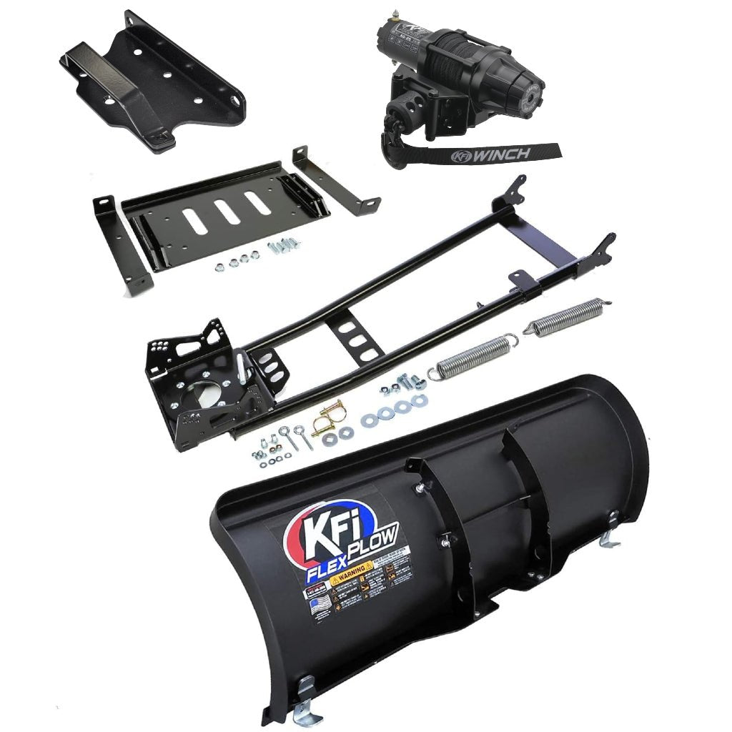 KFI Snowplow Kit Kawasaki 650/750 Brute Force (2005 - 2024) - MojoMotoSport.com