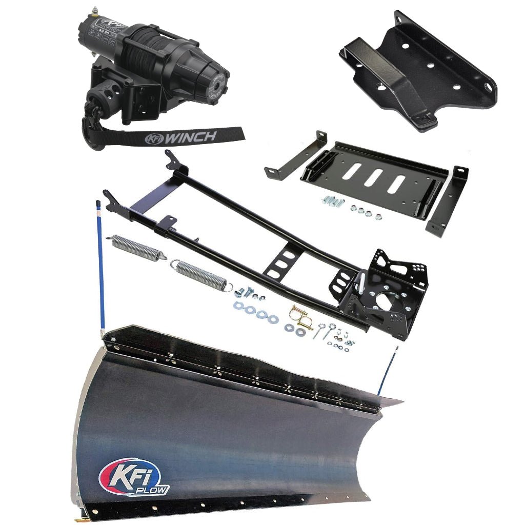 KFI Snowplow Kit Yamaha 350 - 450 Grizzly Kodiak - MojoMotoSport.com