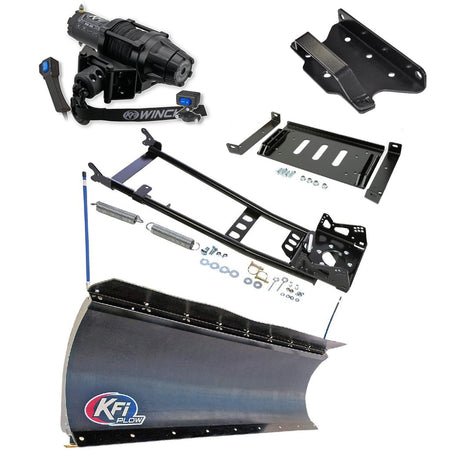 KFI Snowplow Kit Yamaha 350 - 450 Grizzly Kodiak - MojoMotoSport.com