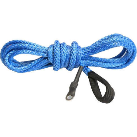 KFI Synthetic ATV Winch 12 Foot PLOW Cable (Blue) | SYN19 - B12 - MojoMotoSport.com