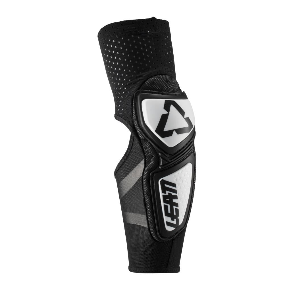 Leatt Elbow Guard Contour Wht/Blk Junior - MojoMotoSport.com