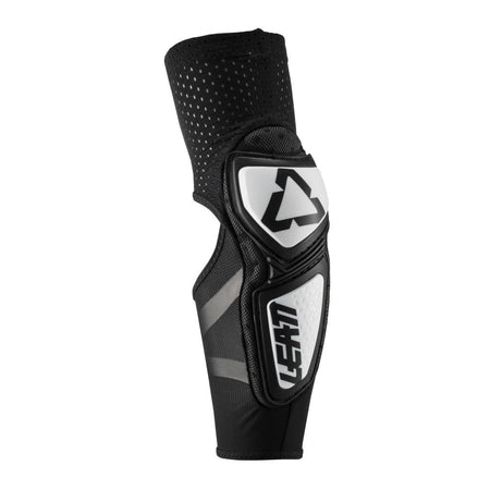 Leatt Elbow Guard Contour Wht/Blk Junior - MojoMotoSport.com