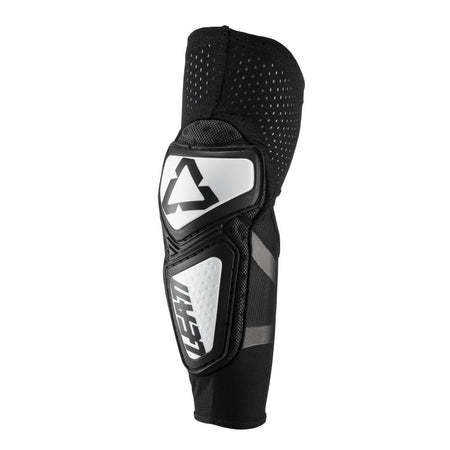Leatt Elbow Guard Contour Wht/Blk Junior - MojoMotoSport.com