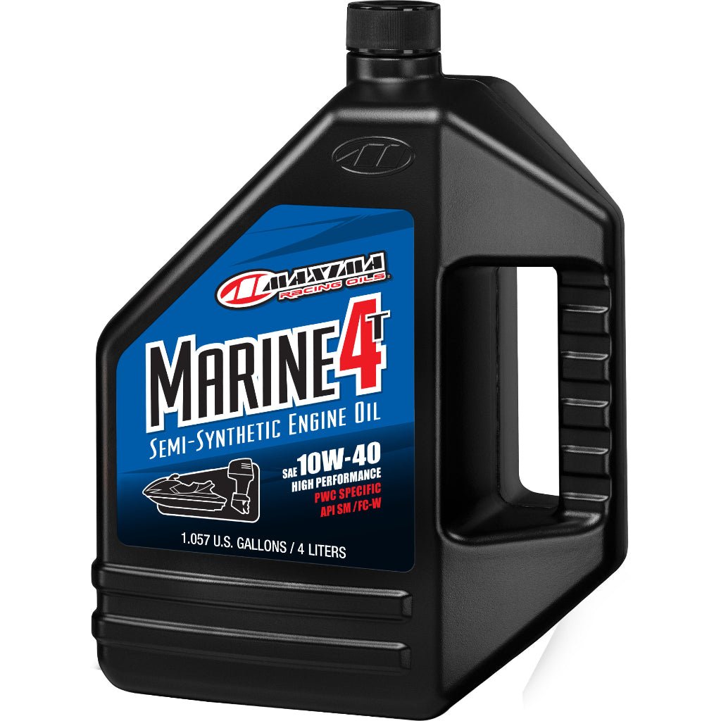 Maxima Marine 4T Semi - Synthetic Oil - MojoMotoSport.com