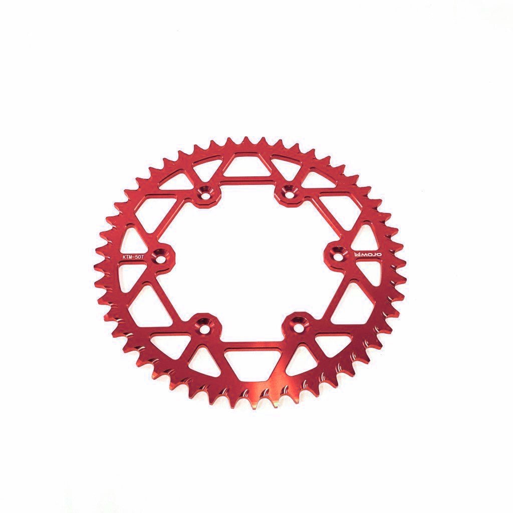 MOJO GasGas 2021+ Aluminum Rear Sprocket Red | MOJO - GAS - RS - RED - MojoMotoSport.com