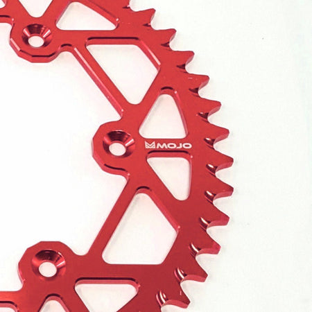 MOJO GasGas 2021+ Aluminum Rear Sprocket Red | MOJO - GAS - RS - RED - MojoMotoSport.com
